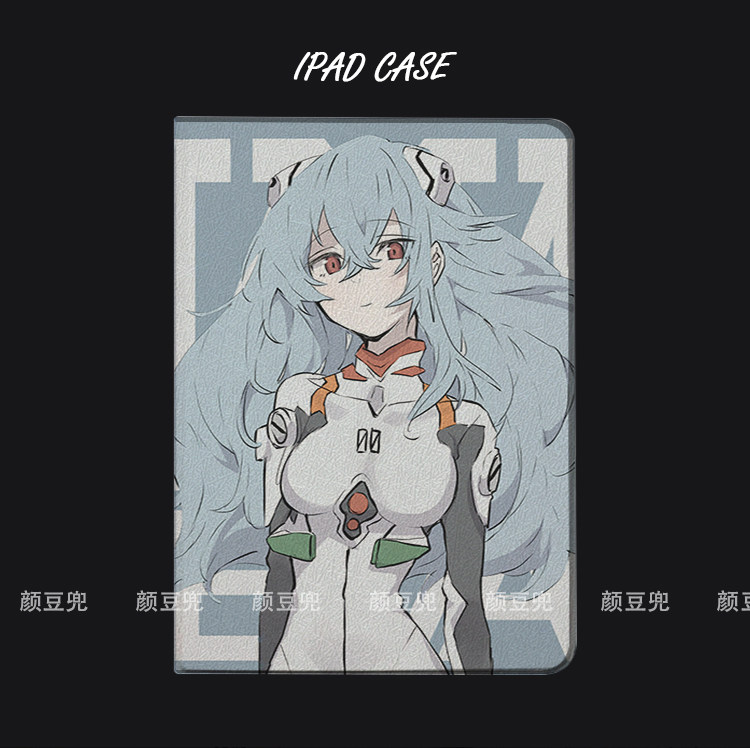 EVA凌波丽ipad10.2适用air3/4保护套pro11笔槽9.7mini456福音战士