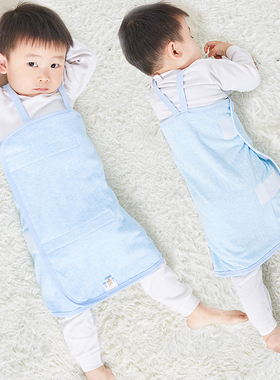 婴幼儿宝宝护脐纯棉护肚围护肚子神器防踢腹围儿童防踢被中大童薄