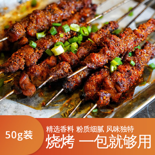 佳霖烧烤料50克 腌料烤肉羊肉串烤鸡翅海鲜烧烤料撒料调味料蘸料