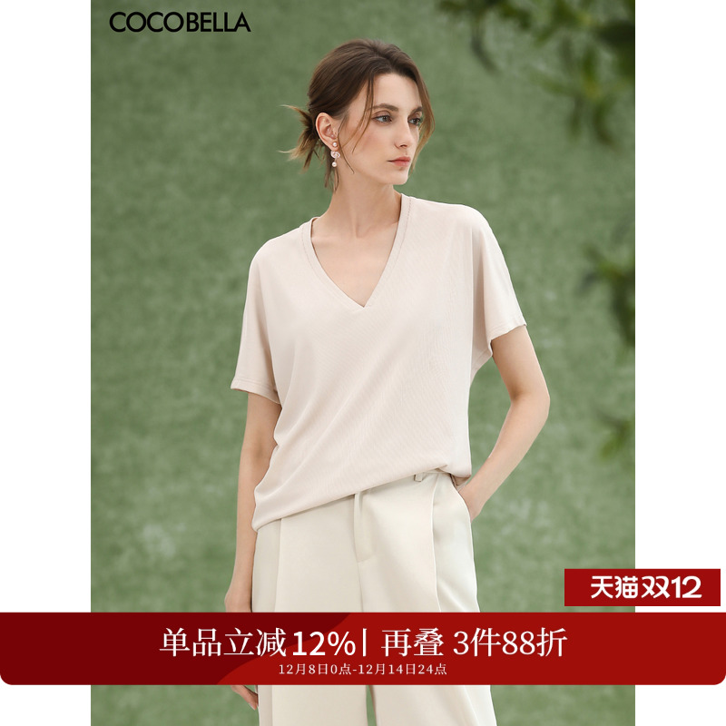 夏日松弛感简约休闲短袖T恤