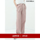 花苞腰哈伦裤 裤 COCOBELLA撞色腰绳休闲凉爽工装 NPA23 3件5折