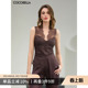预售COCOBELLA女人味蕾丝吊带26夏性感打底内搭无袖 背心VT0067