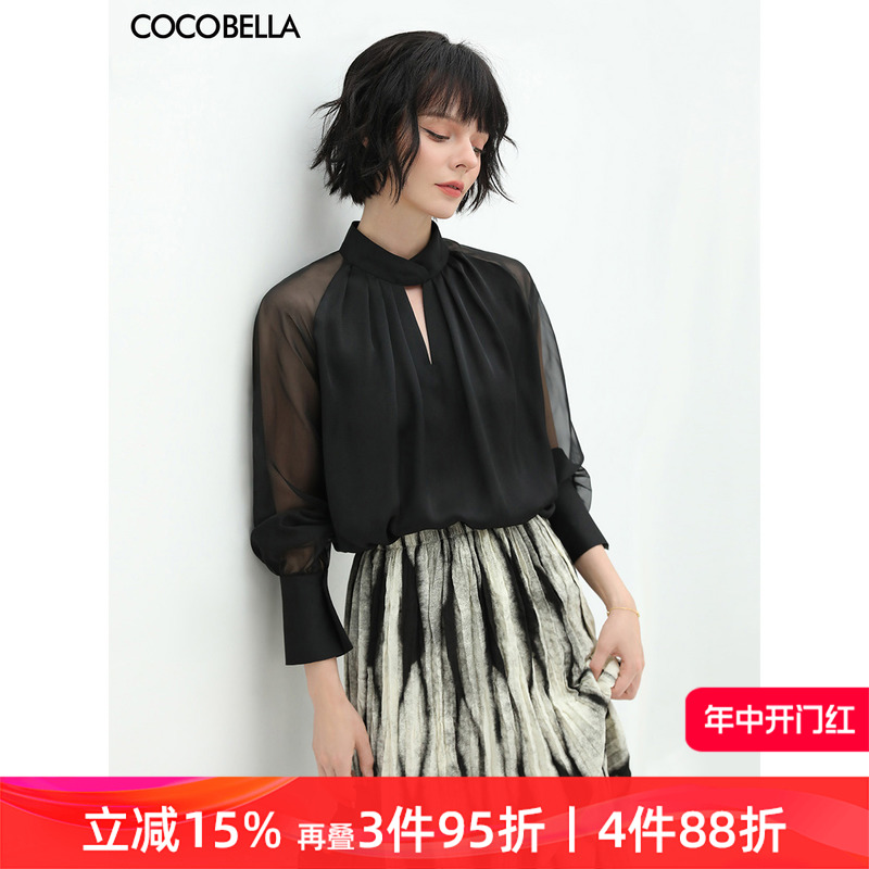 COCOBELLA新中式立领衬衫