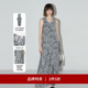 COCOBELLA扎染印花背心裙女通勤休闲无袖 3件5折 连衣裙FR0035