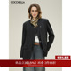 COCOBELLA高智感假两件黑色西装 女OL通勤26春新款 气质外套SI3223