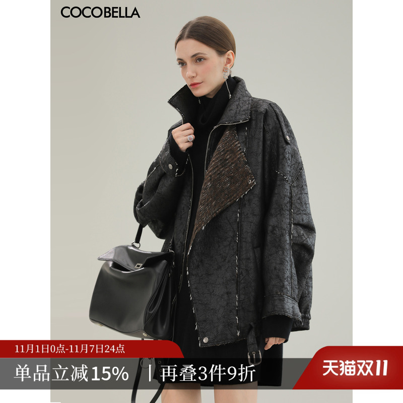 COCOBELLA[双面穿]环保皮草外套
