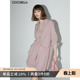 两件套套装 COCOBELLA 宽松休闲短裤 气质粉色衬衫 FT85 松弛感穿搭