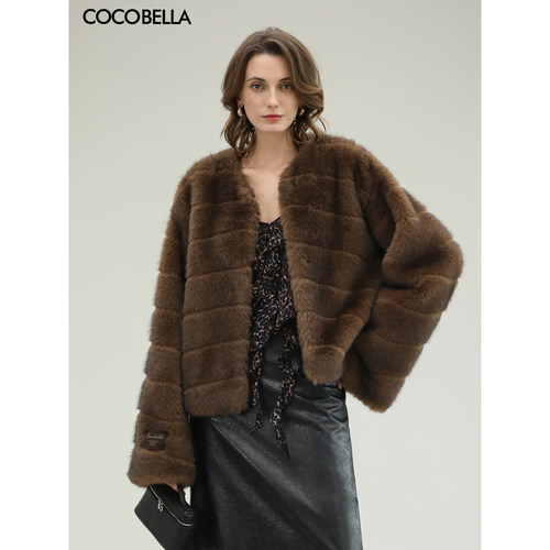 中古风仿貂绒环保皮草