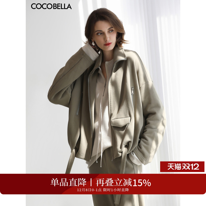 设计感夹克版发热抗静电外套