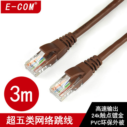 非屏蔽百兆成品网线促销中