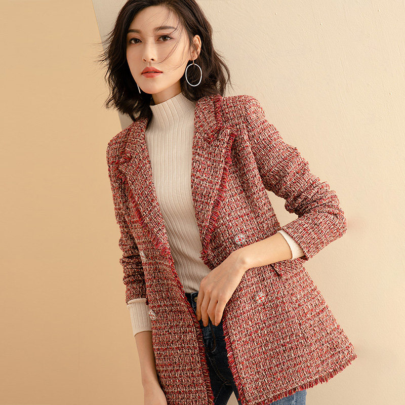 小香风外套女2025春秋新款