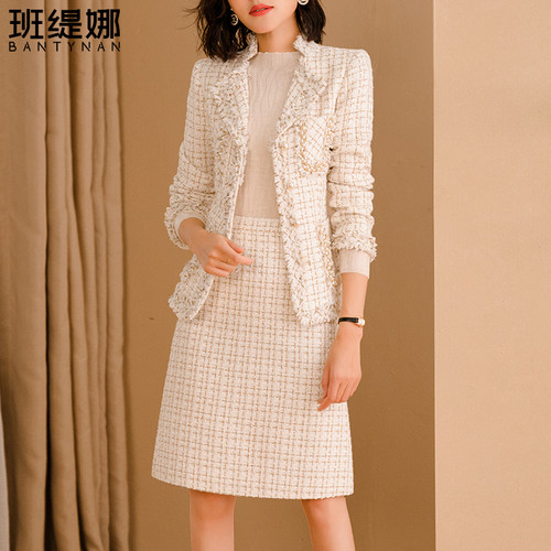 小香风套装女2025春秋新款