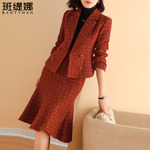 小香风套装女2025春季新款