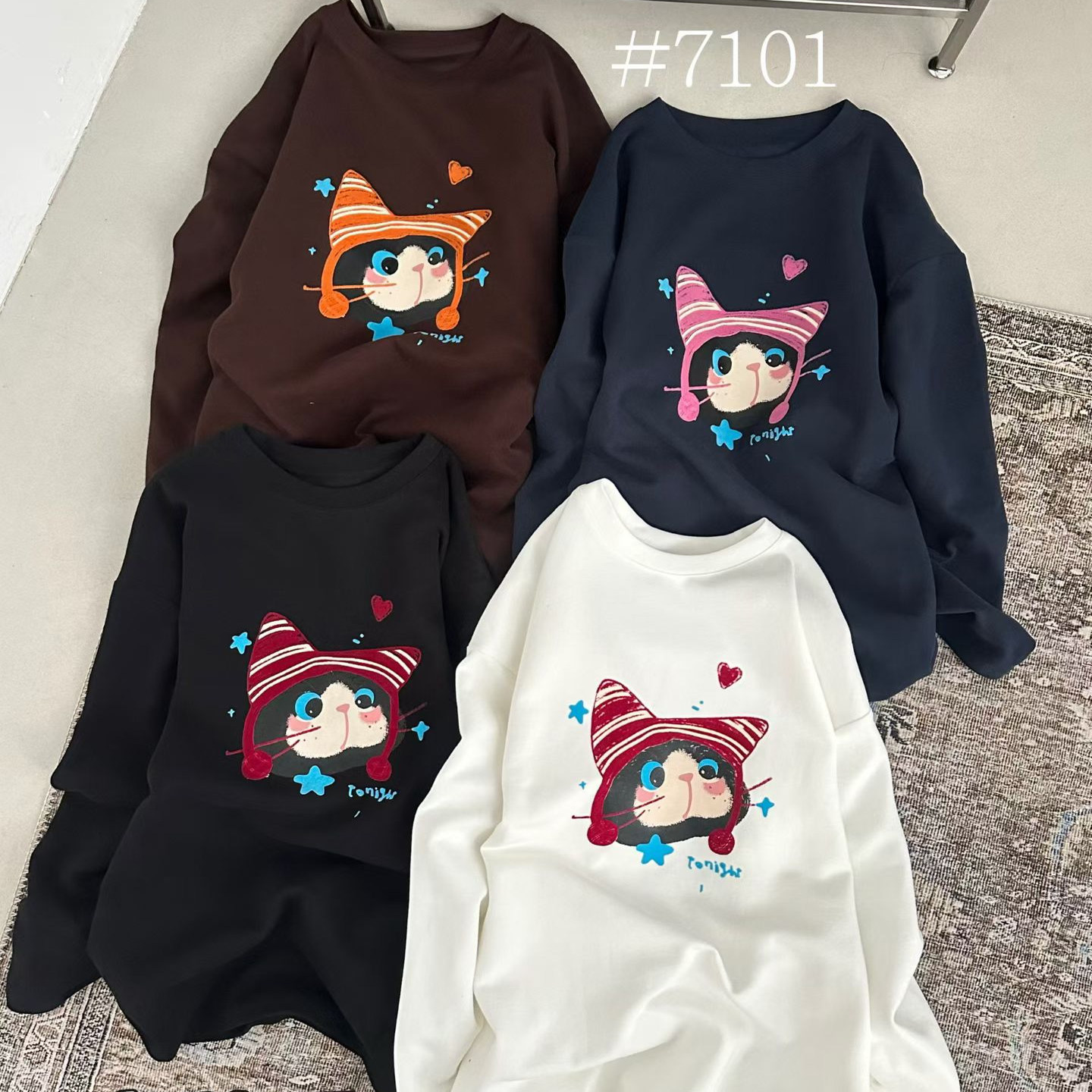 ZW卓娃2025秋冬新款圆领T恤