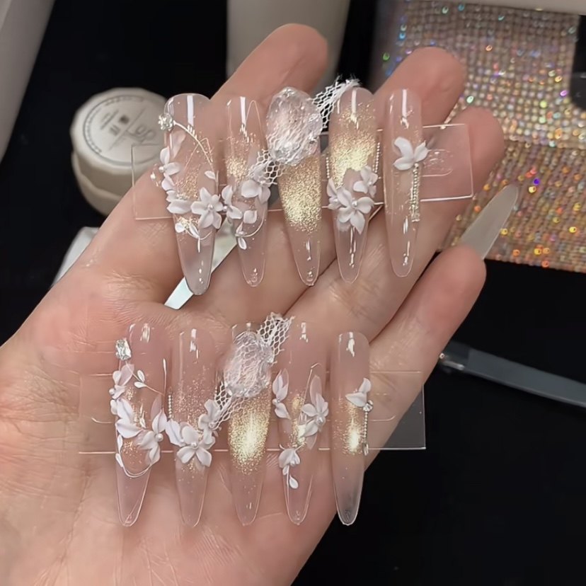 手工定制穿戴美甲长款新年战甲手绘雕花猫眼婚甲新娘孕妇可拆卸甲,彩妆/香水/美妆工具,穿戴甲/甲片,淘宝优惠券,粉丝福利购,淘宝优惠卷