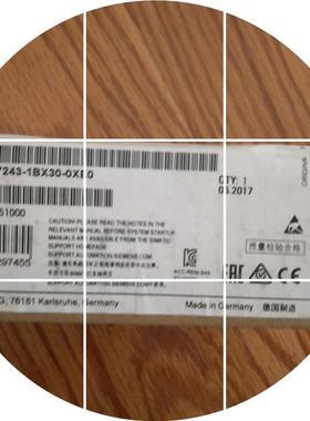 现货6GK7243-1BX30-0XE0通信处理器CP1243 6GK7 243-1BX30-