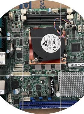 现货华擎IMB-180 REV.G/A 1.04 Mini-ITX 工控主板 工业主板 现货