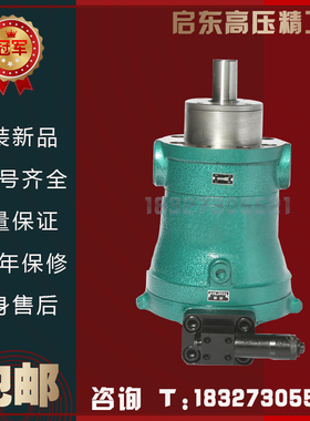 启东高压精工牌100PCY14-1D轴向柱塞泵 31.5Mpa高压油泵转速1500