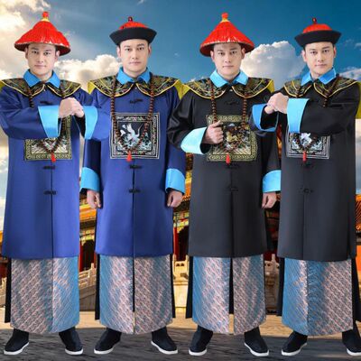 清朝大臣演出服COS年会服装
