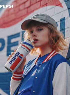 pepsi百事可乐保温杯男士学生2025年新款潮酷随行水杯户外运动杯