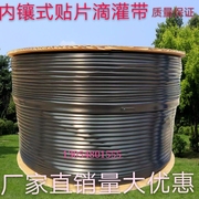 Drip irrigation belt agricultural drip 16 inlaid patch type single and double hole greenhouse farmland automatic drip film hose