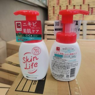 现货日本COW牛乳石碱skinlife控油祛痘泡沫洗面奶男女通用洁面乳