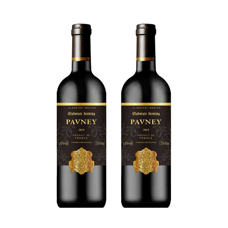 15度法国正品干红葡萄酒