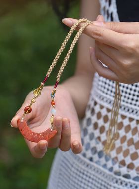 和合大仙人长项链红翡