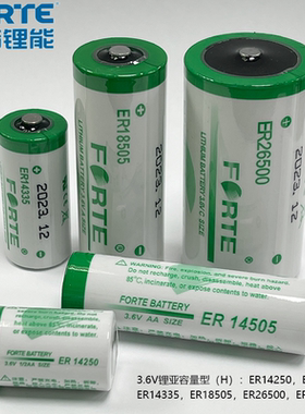 全新孚特ER14250 ER14335 ER14505 ER18505 ER26500ER34615锂电池
