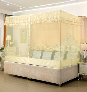 定做榻榻米床蚊帐拼接床蚊帐飘窗蚊帐子母床蚊帐防摔拉链蚊帐订制