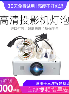 海田适用于三洋投影机灯泡PLC-XM100L XM1000C XM1000 POA-LMP137 FX40 FE40 FX41 FW41 FX40L FX41L FH300L