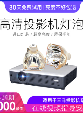 海田适用于三洋投影机灯泡PLC-XU8850C PLC-XU73 PLC-XW6680C PLC-XW6680CA PLC-XW55 PLC-XU2530C XU8800C