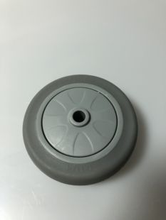 单轮2.5寸3寸4寸5寸6寸单轴TPR轮片静音橡胶轮毂轮子脚轮