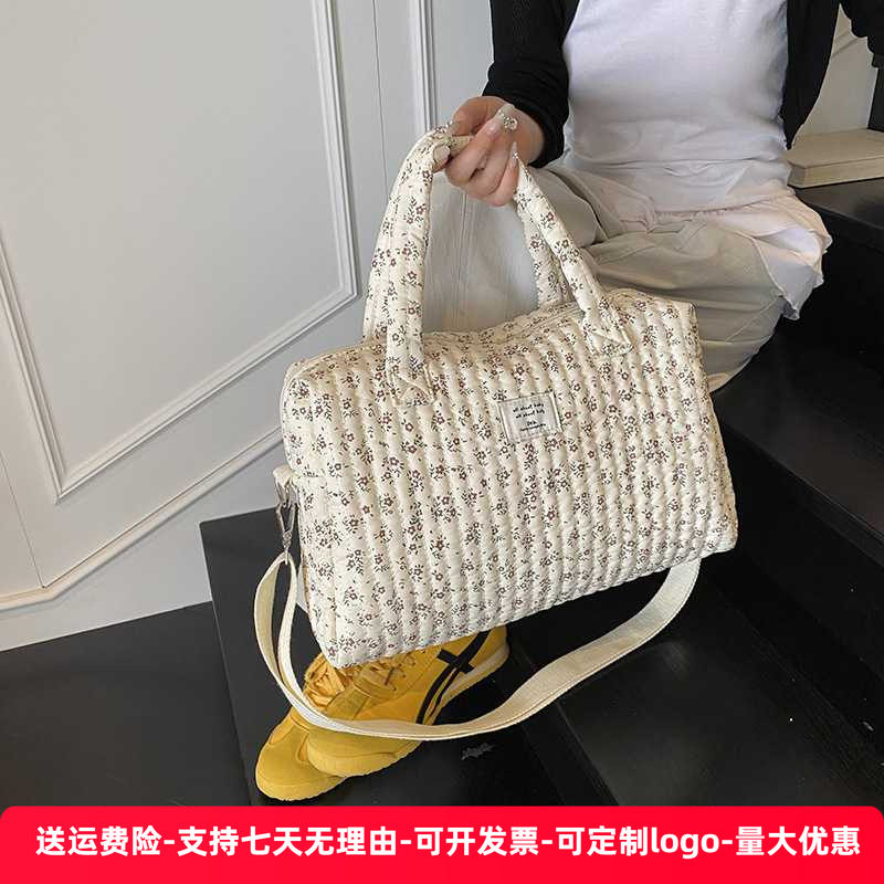 ins韩国新款碎花妈咪包洋气出行母婴包大容量棉布绗缝待产行李包,玩具/童车/益智/积木/模型,斜挎包/拎包/腰包,淘宝优惠券,粉丝福利购,淘宝优惠卷