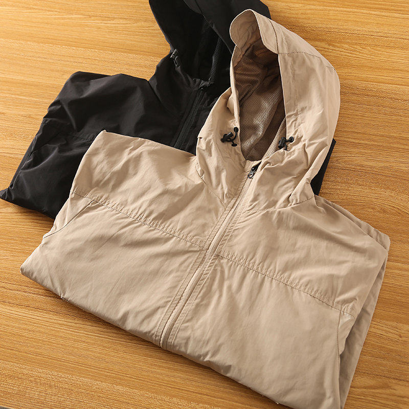 连帽春季防风防水外套夹克