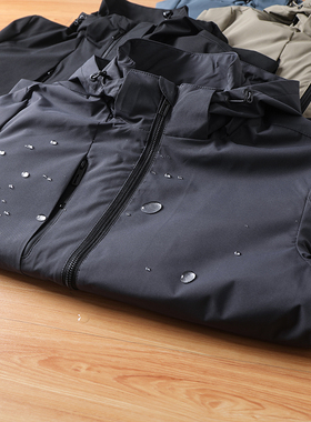 热反射内里！砖业户外级！秋季男士防水运动连帽夹克外套冲锋衣潮