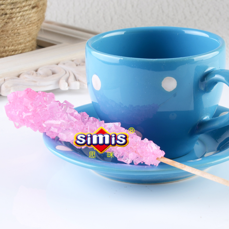 simis冰晶棒棒糖/咖啡调酒棒棒糖节庆结婚派对糖果礼物水蜜桃味