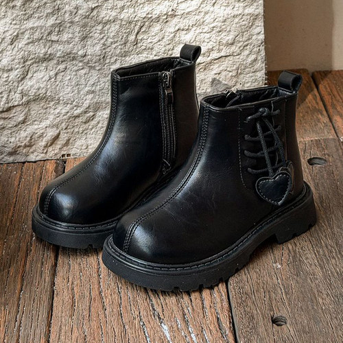 【全网热销】ASM爱心儿童马丁靴