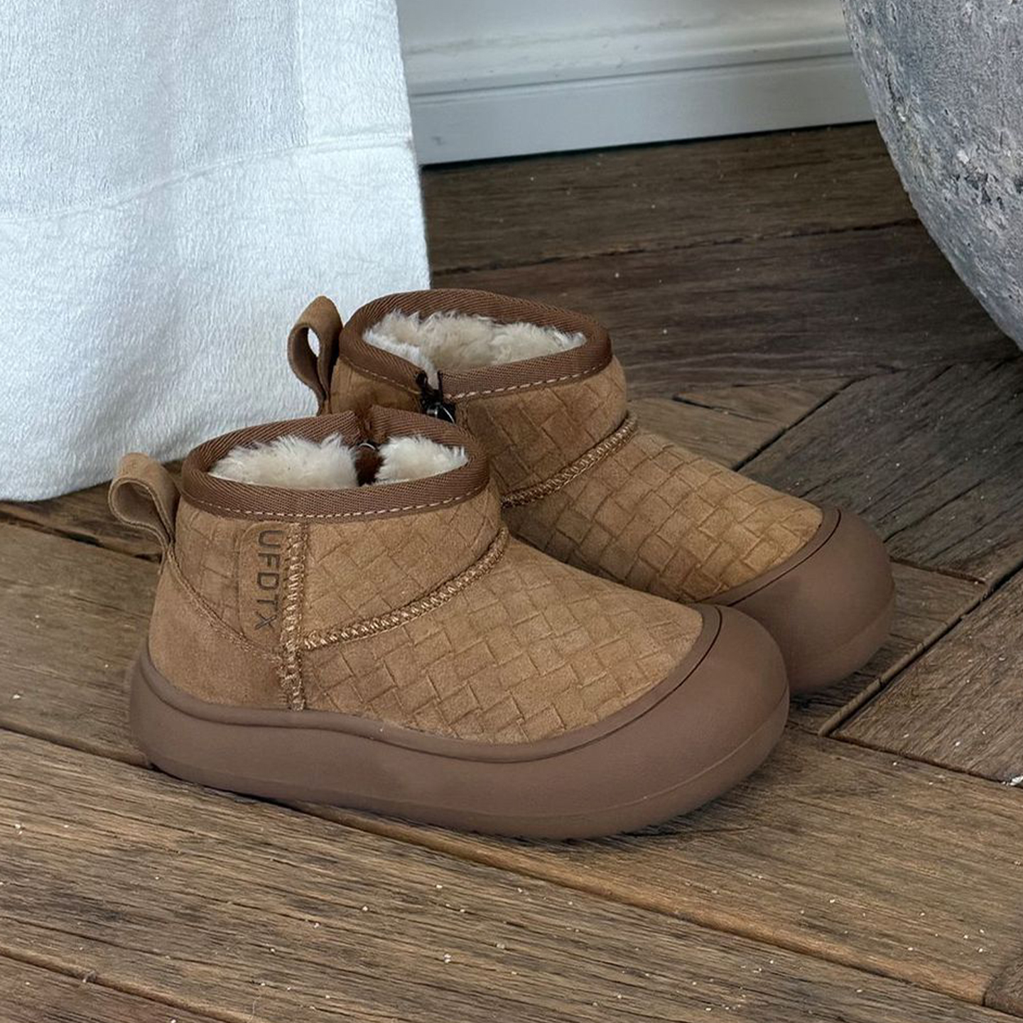 【全网热销】包头加厚儿童雪地靴