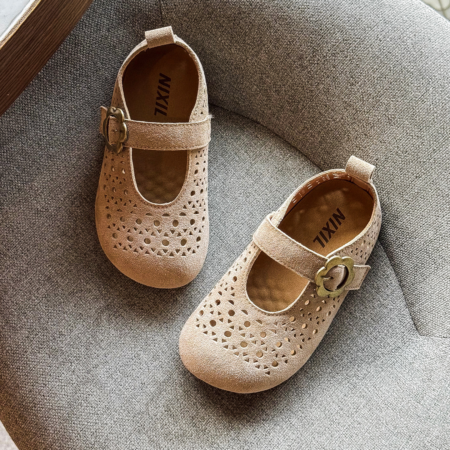 韩版镂空透气儿童皮鞋2026新款春季复古小女孩公主单鞋女童勃肯鞋,童鞋/婴儿鞋/亲子鞋,皮鞋,淘宝优惠券,粉丝福利购,淘宝优惠卷