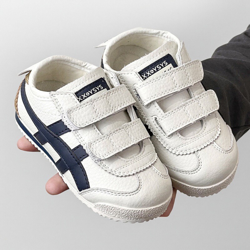 真皮板鞋儿童小白鞋男女童运动鞋2025春秋宝宝阿甘鞋学步软底休闲