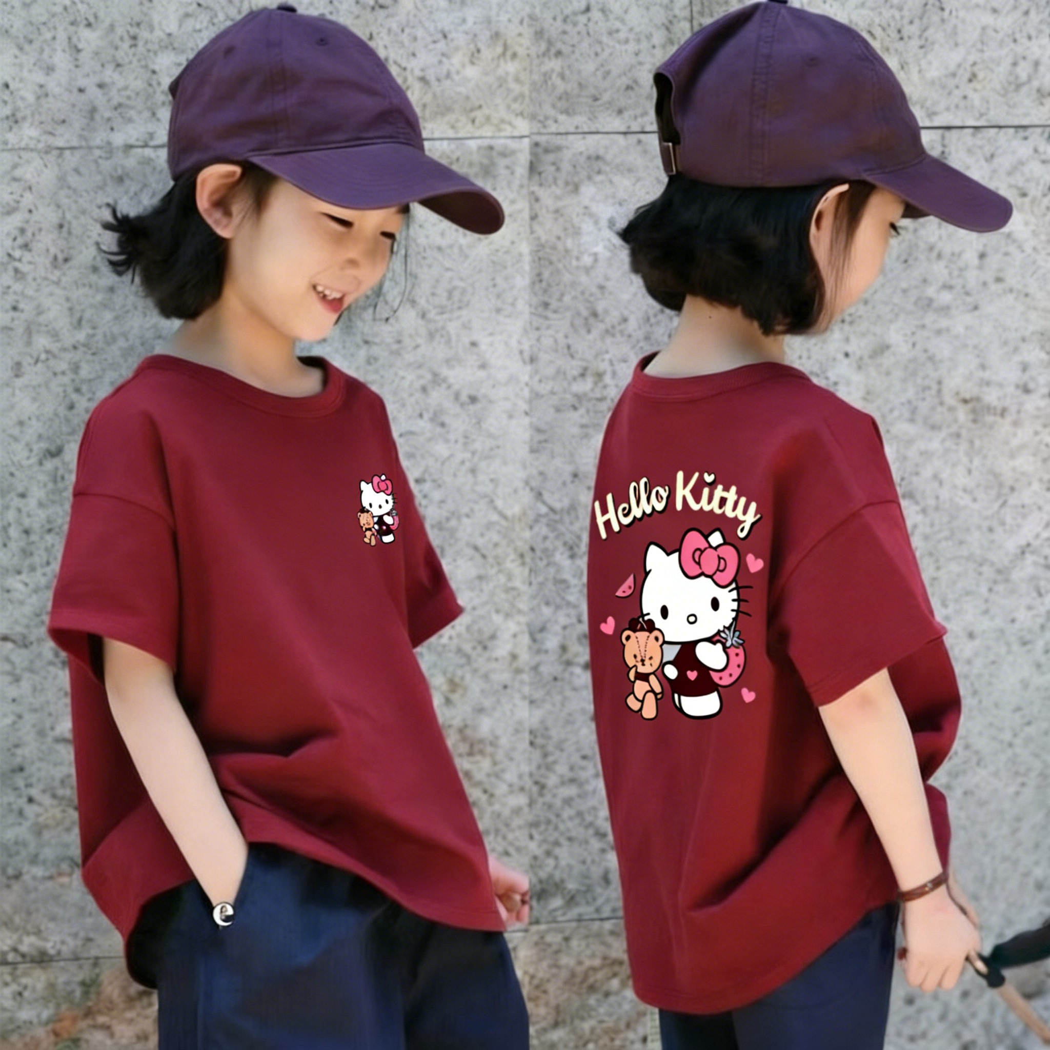 女童纯棉短袖t恤2026新款夏季可爱爆款中小儿童潮流上衣童装夏装