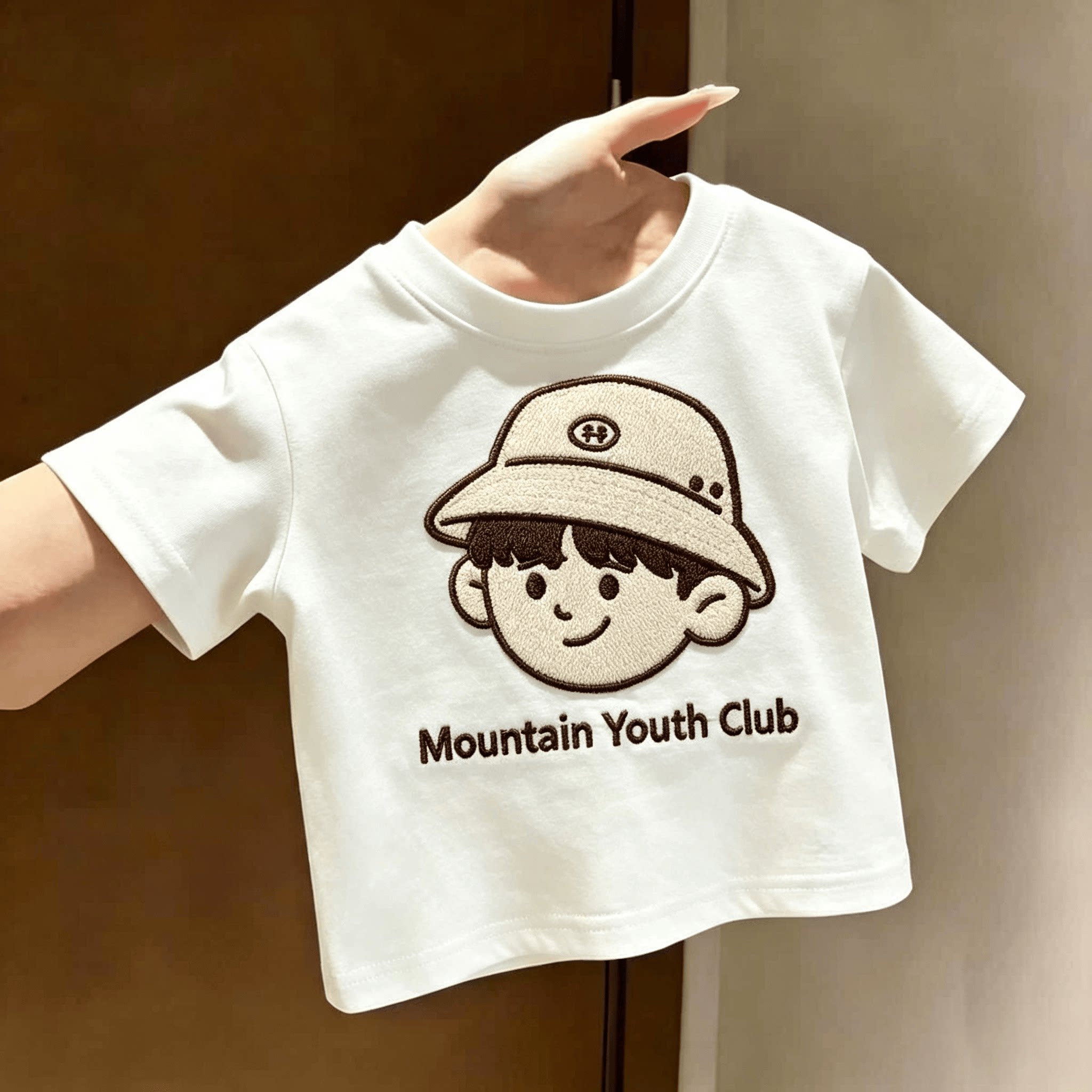 卡通帽子男孩T恤100%纯棉男童短袖夏季新款百搭半袖儿童潮牌上衣t