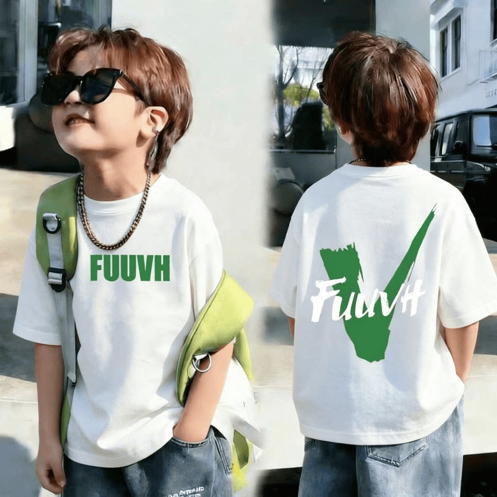 【纯棉】儿童夏季百搭短袖T恤韩版爆款男童中小童宝宝时尚上衣t恤