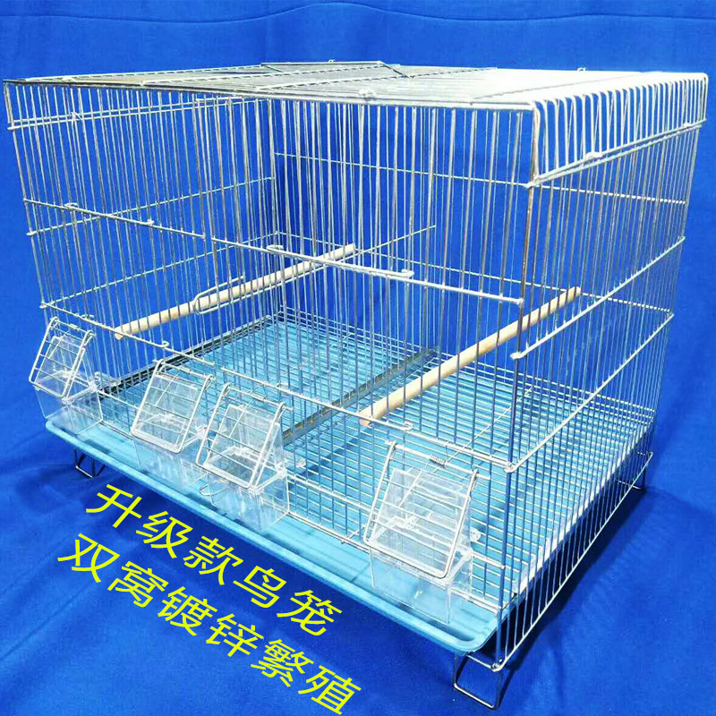 鸟笼双间大型铁艺折叠隔断易清洗