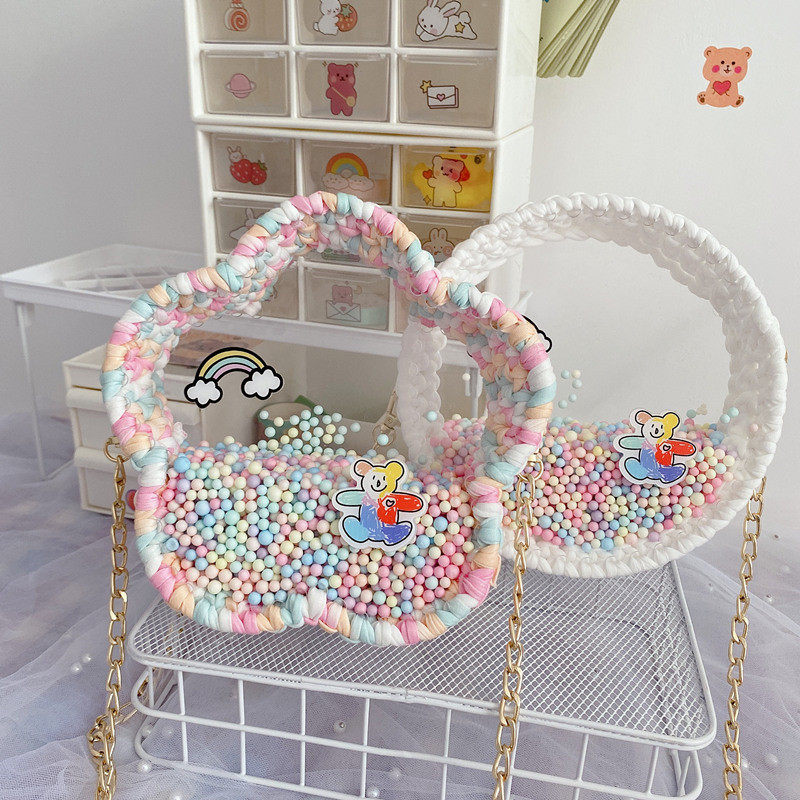 编织包diy自制情人节礼物成品