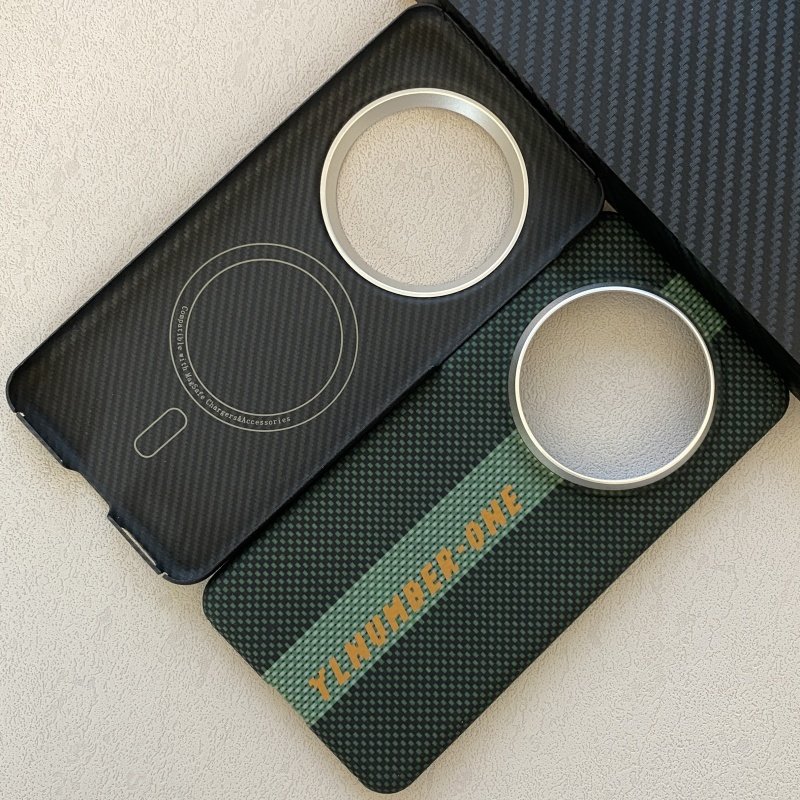 适用新款华为mate70Air凯夫拉手机壳磁吸全包mate80pro轻薄防摔碳纤维保护套mate70正品芳纶磨砂商务防滑硬壳