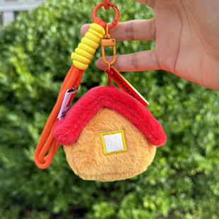 十个勤天周边土地庙毛绒玩偶挂件个巡应援物钥匙扣装饰种地吧
