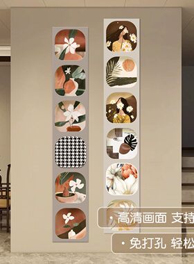 奶油风原木风电视柜自粘