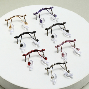 无框眼镜腿眼镜配件无框眼镜中梁无框眼镜脚鼻托眼镜脚腿一对通用